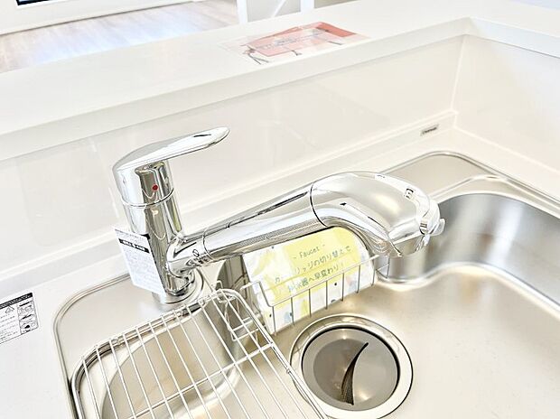 ◆1号棟◆いつでも清潔なおいしいお水を。一つの水栓で水道水と浄水を使い分け。