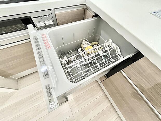 面倒なお片づけは食洗機にお任せ!家事の負担が減って、時間にも気持ちにもゆとりができます。