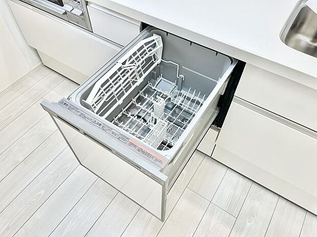 面倒なお片づけは食洗機にお任せ!家事の負担が減って、時間にも気持ちにもゆとりができます。