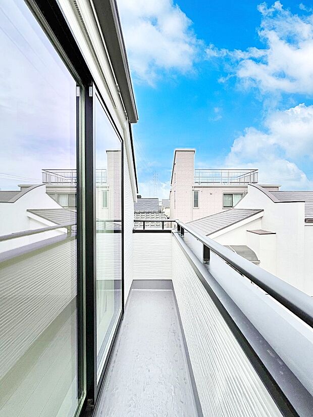 気持ちよい陽光と風を感じられます