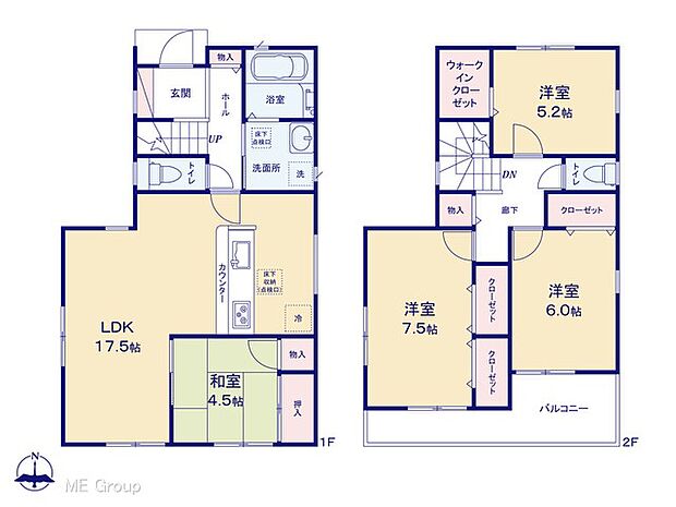 ◆4号棟◆〜Floor plan〜 図面と異なる場合は現況を優先