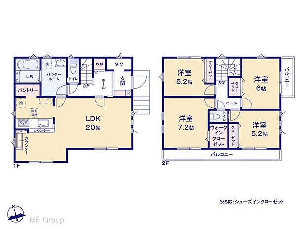 〜Floor plan〜  図面と異なる場合は現況を優先致します。