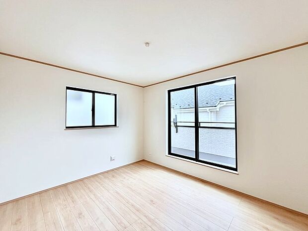 2面採光を確保した明るい空間。家族みんなが快適な暮らしを実現する設計です。