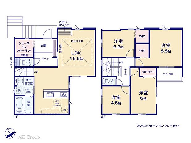 ◆2号棟◆〜Floor plan〜　図面と異なる場合は現況を優先