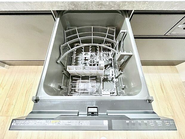 ◆2号棟◆面倒なお片づけは食洗機にお任せ!家事の負担が減って、時間にも気持ちにもゆとりができます。
