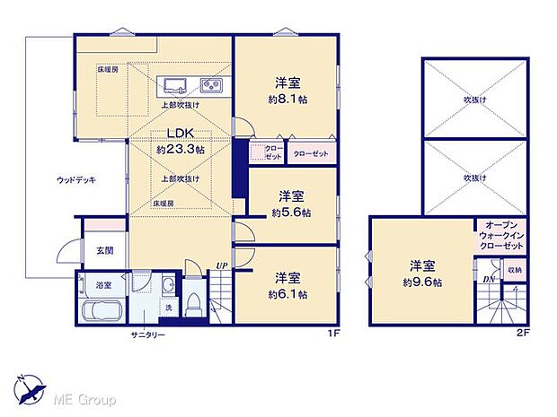 〜Floor plan〜 図面と異なる場合は現況を優先