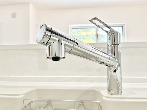 いつでも清潔なおいしいお水を。一つの水栓で水道水と浄水を使い分け。