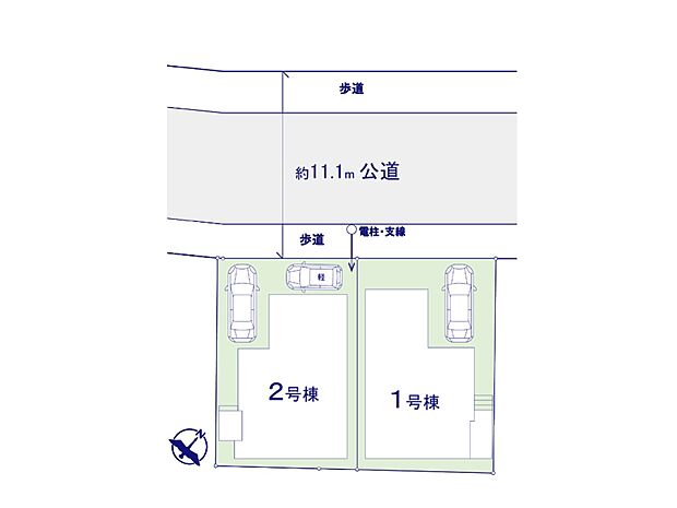 〜Plot map〜図面と異なる場合は現況を優先