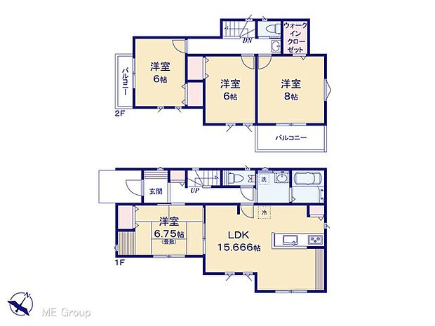 〜Floor plan〜　図面と異なる場合は現況を優先