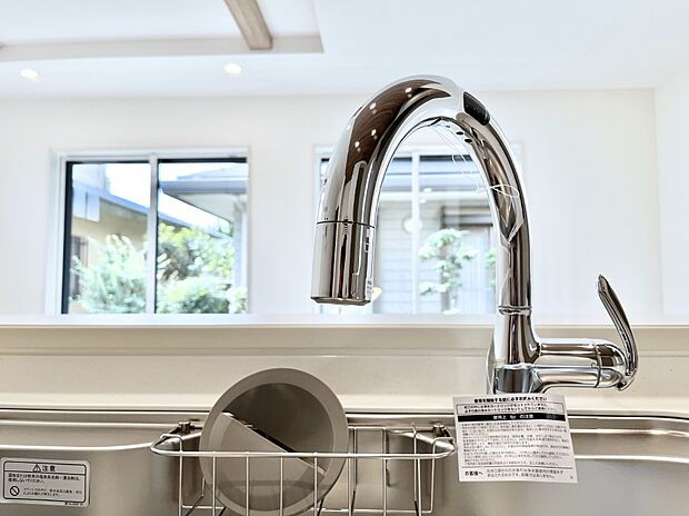 ◆2号棟◆いつでも清潔なおいしいお水を。一つの水栓で水道水と浄水を使い分け。