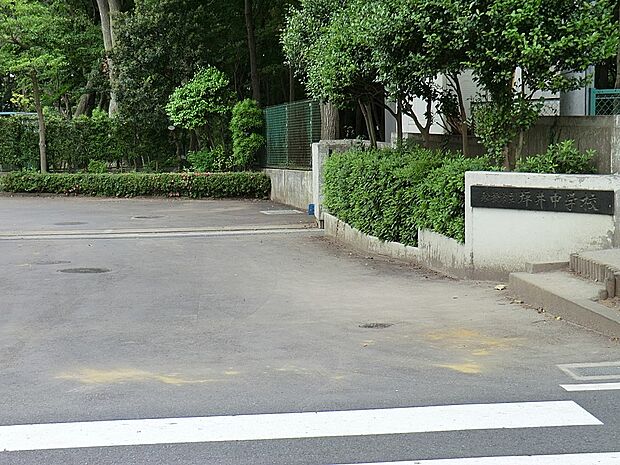 中学校 560m 船橋市立坪井中学校