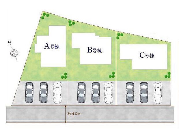 〜Plot　map〜  図面と異なる場合は現況を優先致します。