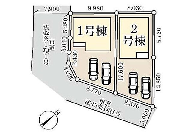 〜Plot map〜　図面と異なる場合は現況を優先