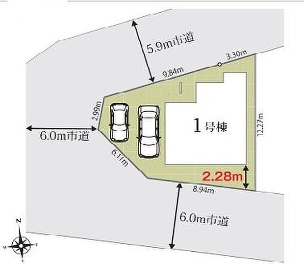 〜Plot map〜 図面と異なる場合は現況を優先致します。