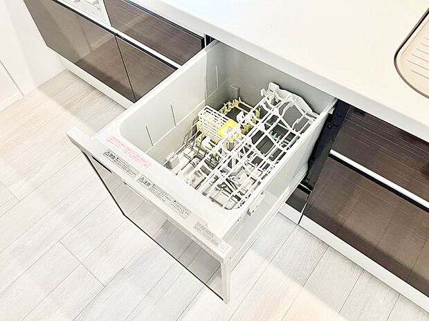 面倒なお片づけは食洗機にお任せ!家事の負担が減って、時間にも気持ちにもゆとりができます。