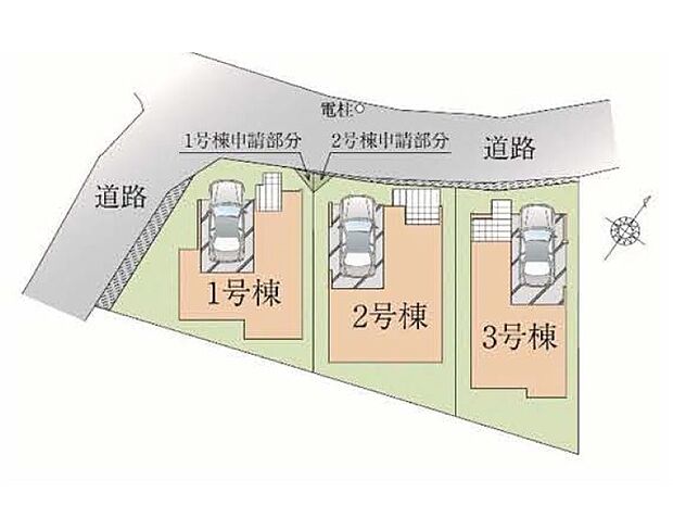〜Plot map〜　図面と異なる場合は現況を優先