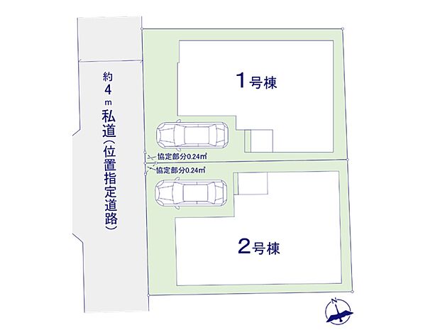 〜Plot map〜 図面と異なる場合は現況を優先