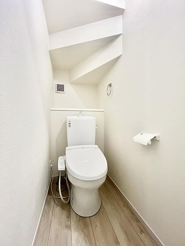 トイレは1階と2階それぞれに配置されていてとても便利です。