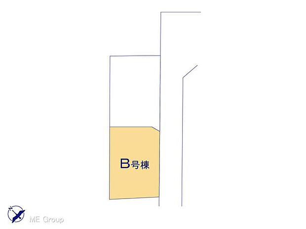 ◆B号棟◆〜Plot map〜 図面と異なる場合は現況を優先