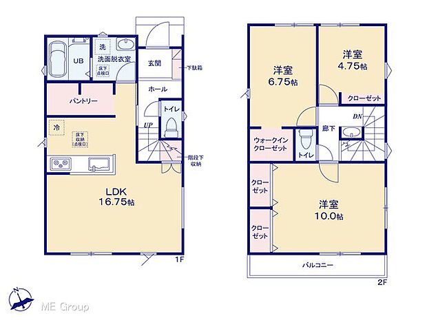 ◆2号棟◆~Floor plan~ 図面と異なる場合は現況を優先