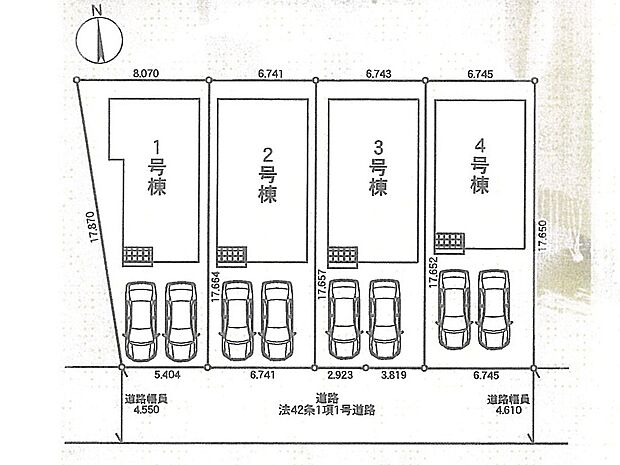 〜Plot map〜 図面と異なる場合は現況を優先