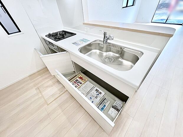 ◆3号棟◆使いやすさを優先したスライド式収納タイプ!