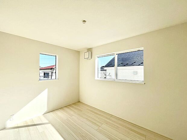 2面採光で明るさ&風通し良好!