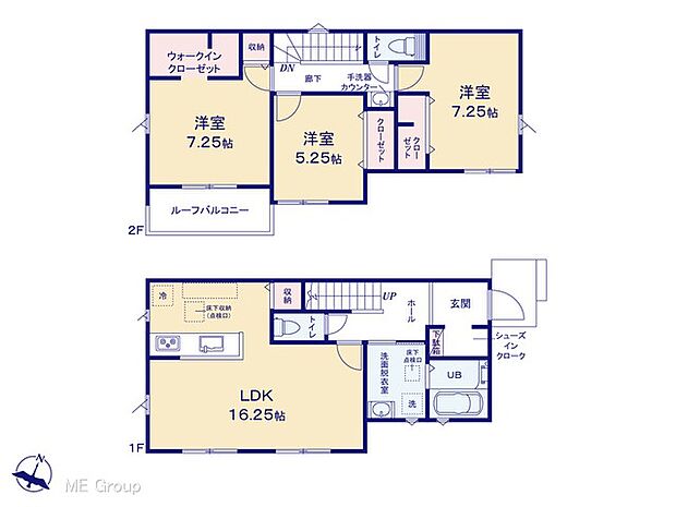 ◆3号棟◆〜Floor plan〜　図面と異なる場合は現況を優先