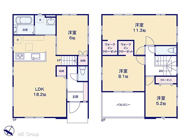 ◆1号棟◆〜Plot map〜　図面と異なる場合は現況を優先
