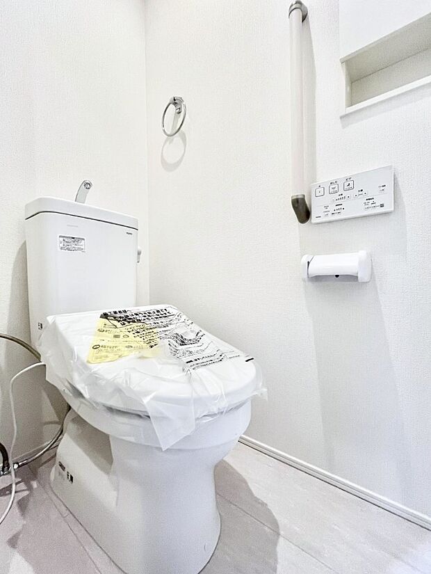 トイレは1階と2階それぞれに配置されていてとても便利です。