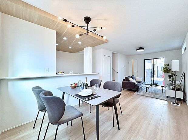 家族が自然と集まる憩いのスペースになりそう