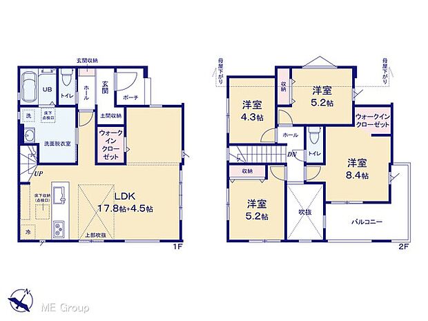 〜Floor plan〜　図面と異なる場合は現況を優先