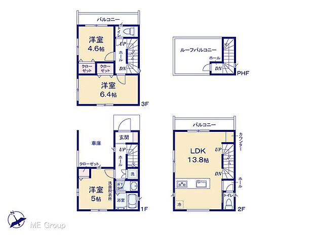 〜Floor plan〜 図面と異なる場合は現況を優先