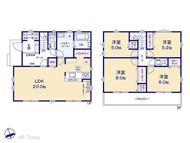 〜Floor plan〜 図面と異なる場合は現況を優先