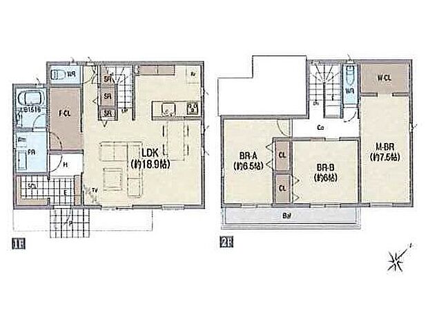 〜Floor plan〜　図面と異なる場合は現況を優先致します。