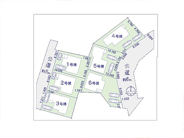 〜Plot map〜　図面と異なる場合は現況を優先