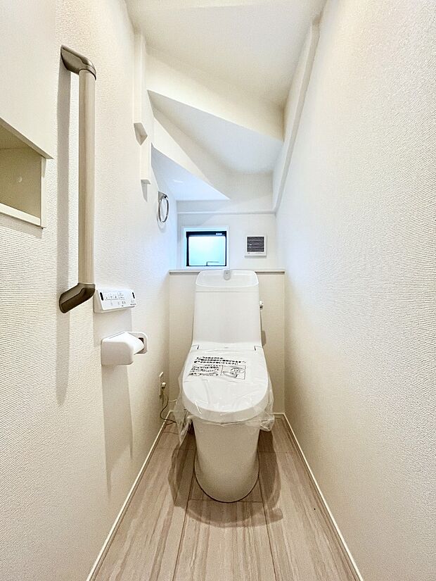 トイレは1階と2階それぞれに配置されていてとても便利です。