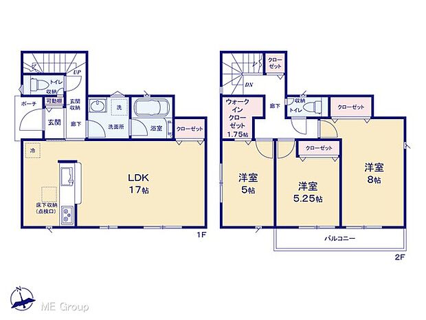 ◆1号棟◆〜Floor plan〜　図面と異なる場合は現況を優先