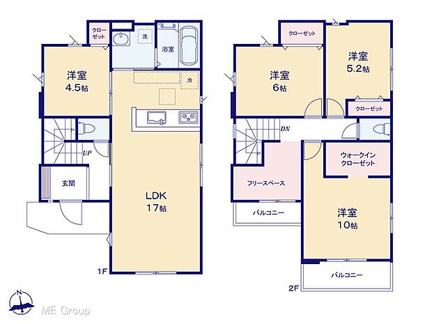 ◆1号棟◆〜Floor plan〜　図面と異なる場合は現況を優先