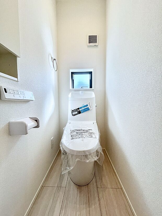 トイレは1階と2階それぞれに配置されていてとても便利です。