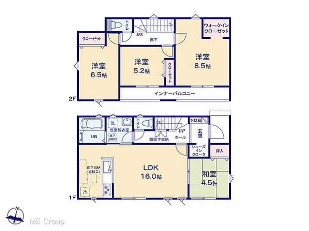 〜Floor plan〜　図面と異なる場合は現況を優先