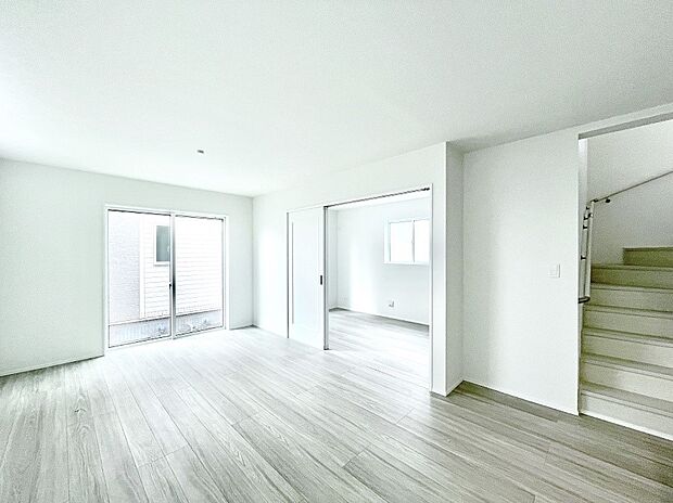 「ただいま」「おかえり」家族とのコミュニケーションが深まるリビングイン階段。