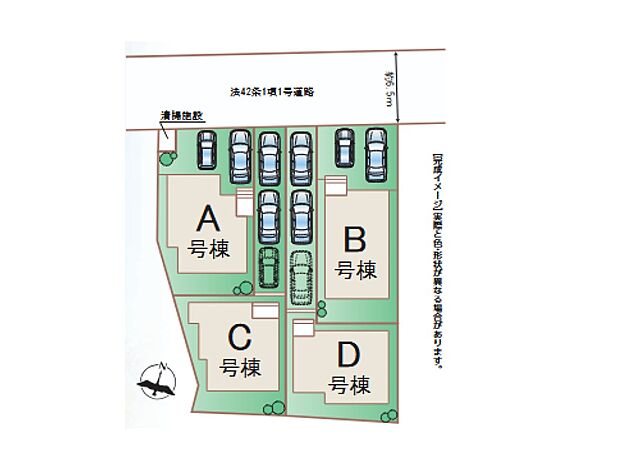 〜Plot map〜 図面と異なる場合は現況を優先