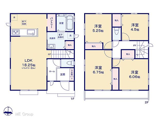 ◆A号棟◆〜Floor plan〜 図面と異なる場合は現況を優先
