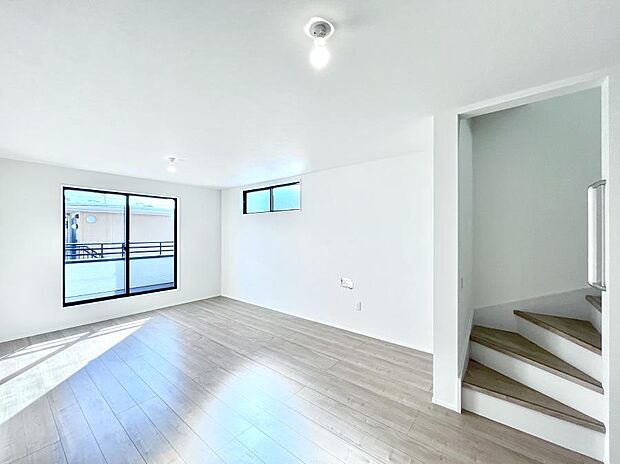 リビング階段が家族の笑顔と会話をつないでくれます  