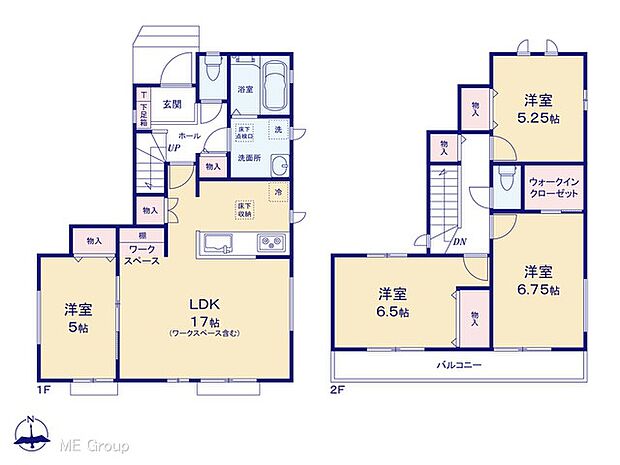 ◆B号棟◆〜Floor plan〜　図面と異なる場合は現況を優先