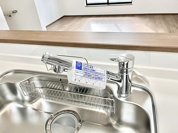 ◆A号棟◆いつでも清潔なおいしいお水を。一つの水栓で水道水と浄水を使い分け。