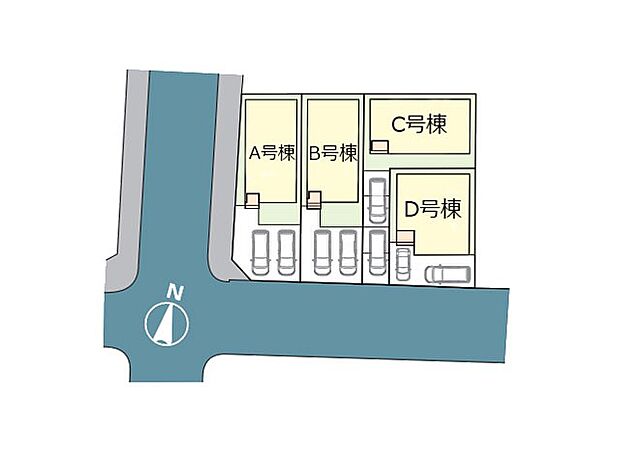 〜Plot map〜　図面と異なる場合は現況を優先致します。