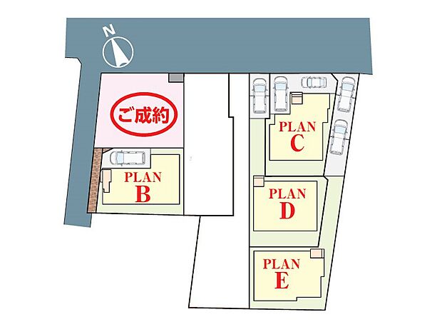 〜Plot map〜　図面と異なる場合は現況を優先致します。