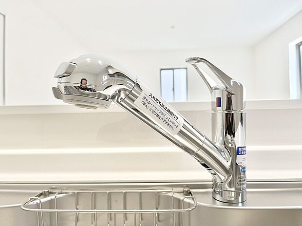 ◆A号棟◆いつでも清潔なおいしいお水を。一つの水栓で水道水と浄水を使い分け。